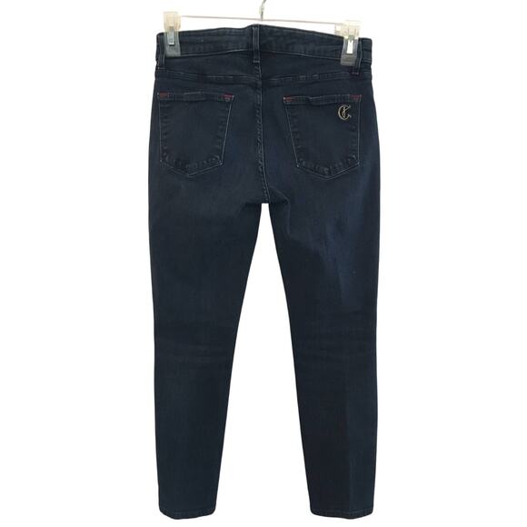 CJ By Cookie Johnson Size 26 Joy Leggings Dark Wash Jeans - Picture 2 of 4